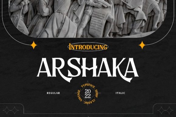Arshaka: A Serif Font for Elegant Design