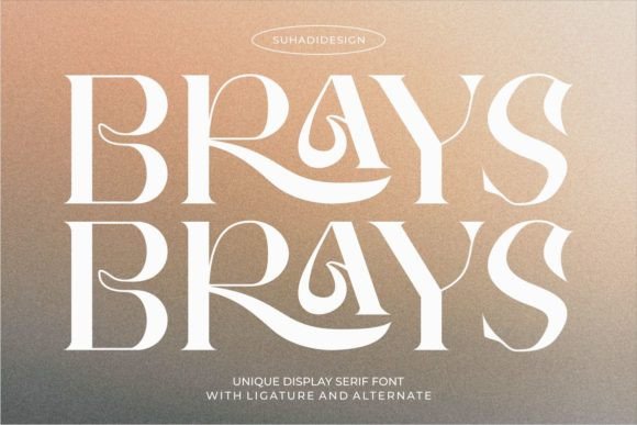 Brays Serif Font: Elevate Your Handmade Brand