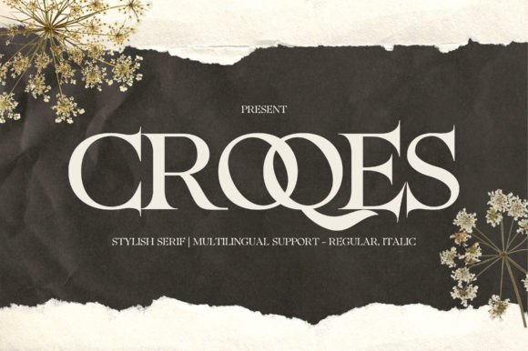 Croqes: A Serif Font for Polished Branding