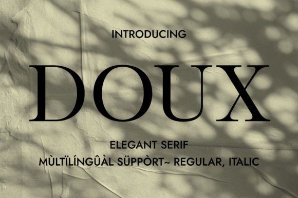 Doux Typeface Review: Elevating Campaign Visuals