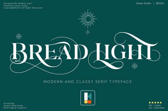 Elevating Web Design with the Bread Light Serif Typeface