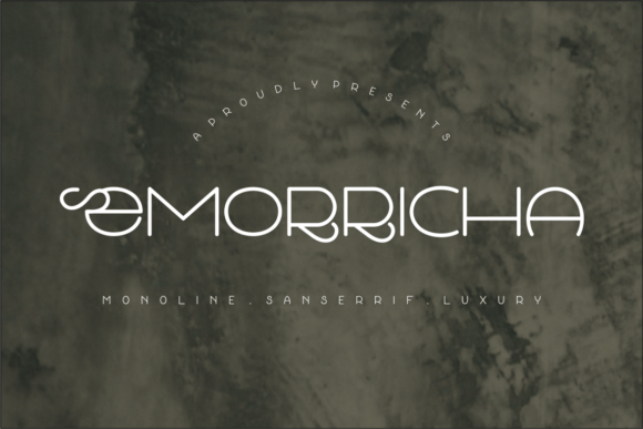 Emorricha: A Luxurious Sans Serif Font
