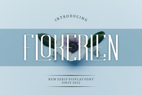 Flokerlen: A Stylish Serif Font for Business