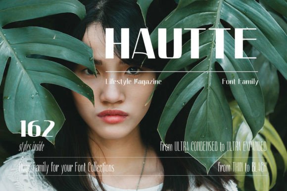 Hautte: A Stylish Sans Serif Font