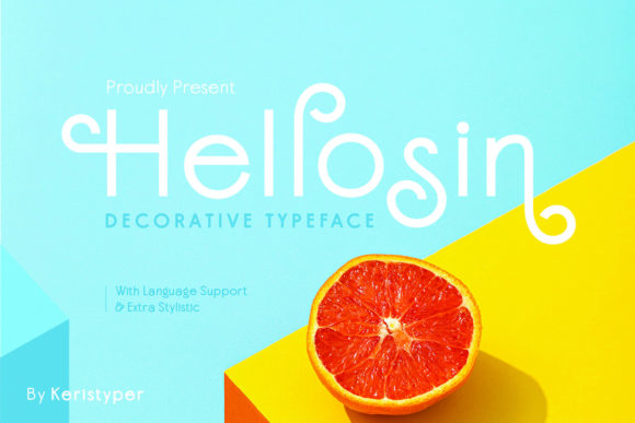 Hellosin: A Curly Sans Serif for Modern Web Design