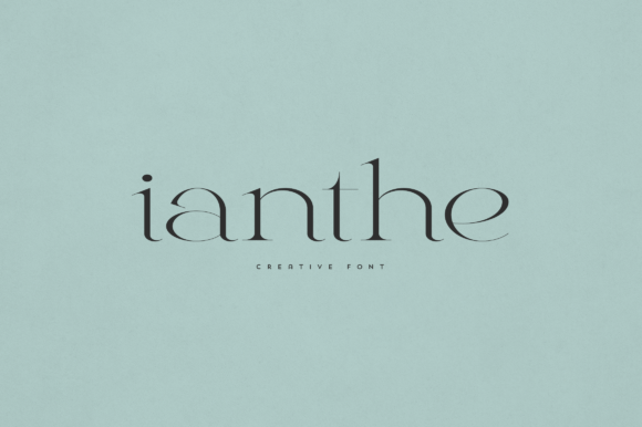 Ianthe: A Serif Font for Elegant Design