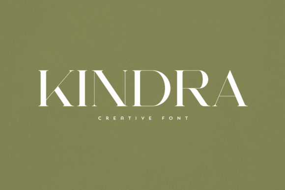 Kindra: A Versatile Serif Font for Editorial Design
