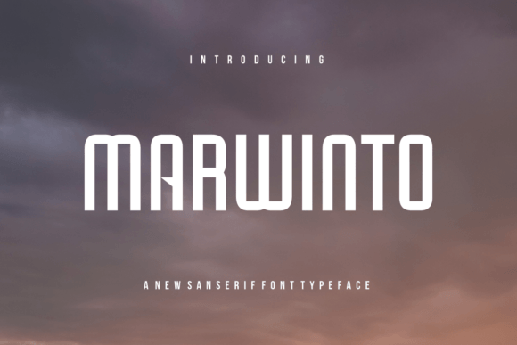 Marwinto: A Font That Speaks Clearly