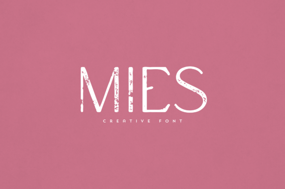 Mies: A Serif Font for Elegant Design