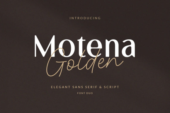Motena Golden: A Font for Elegant Branding