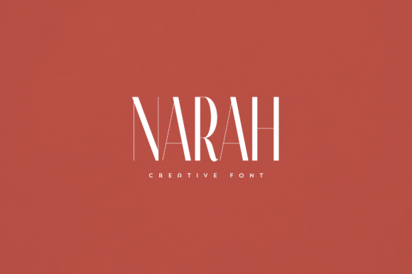Narah: A Serif Font for Creative Makers