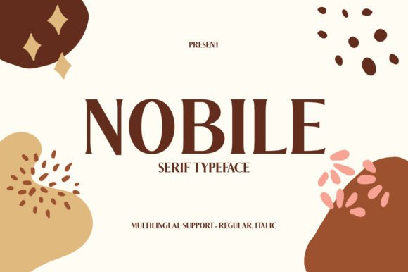 Nobile Serif Typeface: Elevate Your Brand Identity