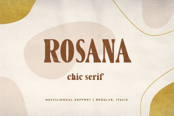 Rosana: A Serif for Classy Minimalism