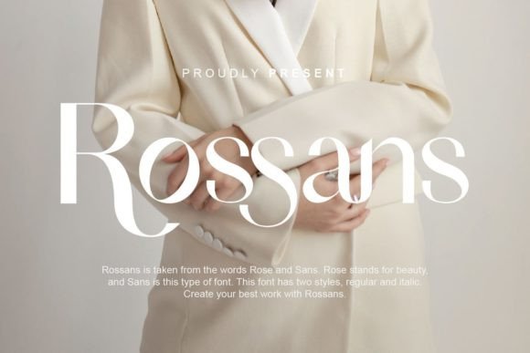 Rossans: A Modern Sans Serif for Web Design