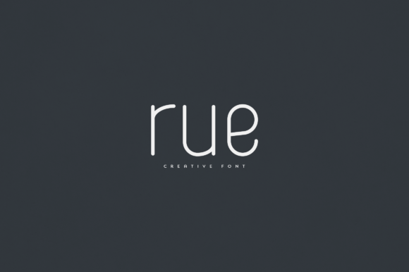 Rue: A Versatile Font for Digital Marketing