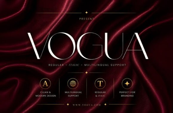 Vogua Font: Elegant Sans Serif for Web Design